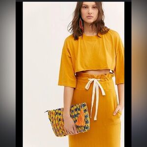 Free People Beach Big Island Set Sz Small - SKIRT ONLY